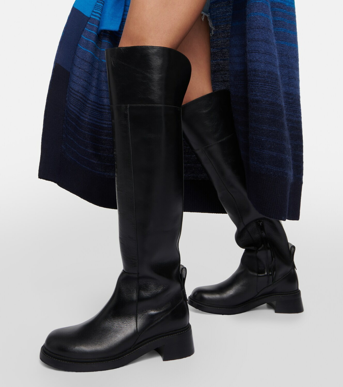 See By Chloé Bonni leather knee high boots See by Chloe