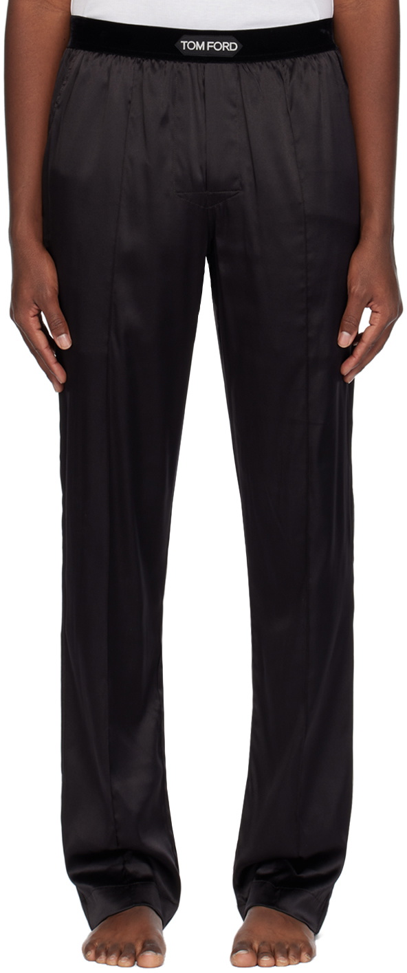 TOM FORD Brown Pinched Seam Pyjama Pants TOM FORD