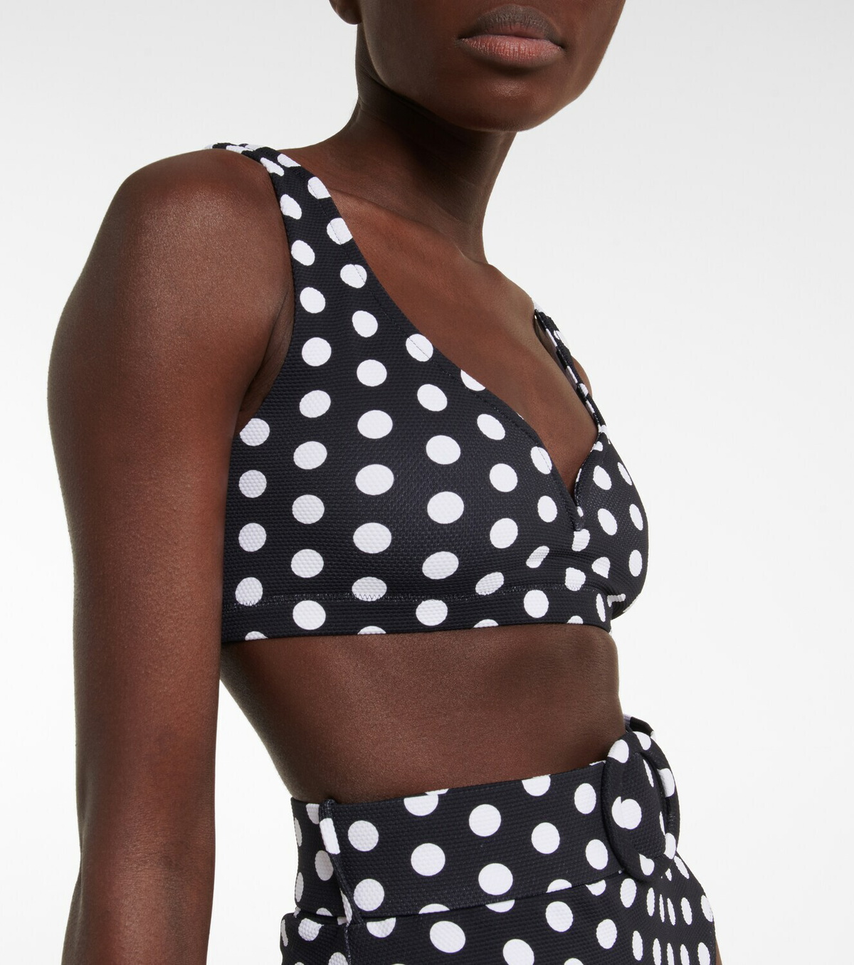 Alexandra Miro Kamala Polka Dotted Bikini Top Alexandra Miro