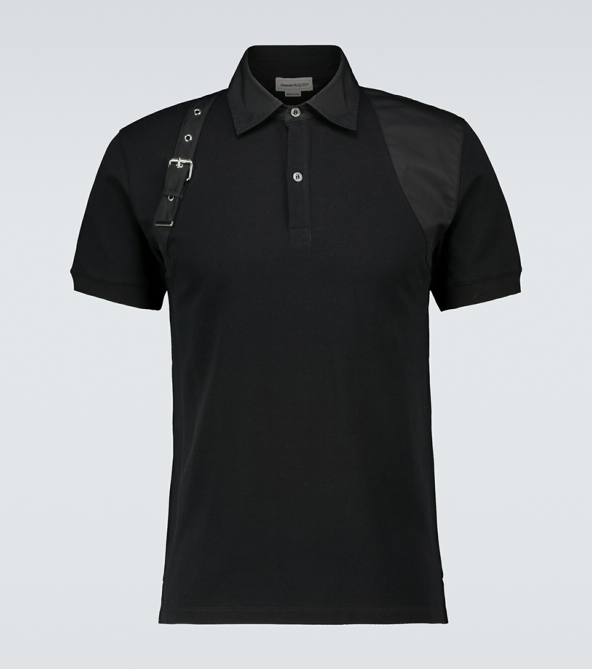 Alexander McQueen Harness Short Sleeved Polo Shirt Alexander McQueen