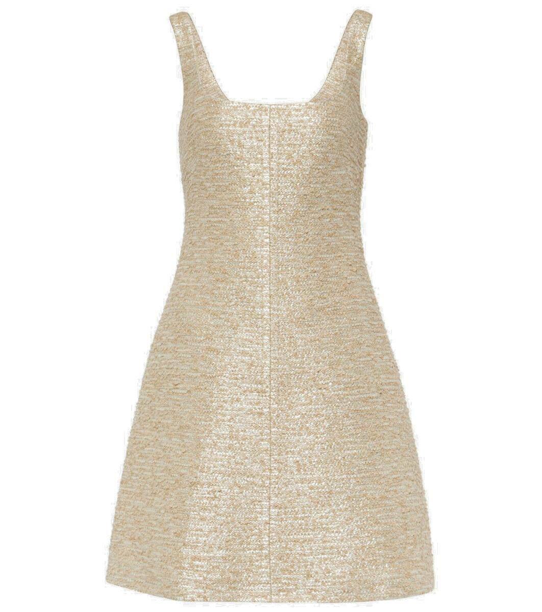 Emilia Wickstead Tibby Jacquard Tweed Minidress Emilia Wickstead