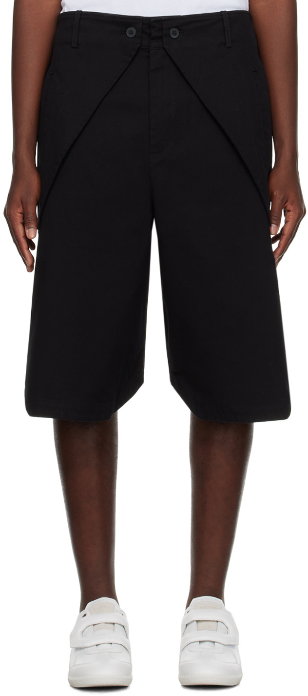 A COLD WALL Black Layered Shorts A Cold Wall