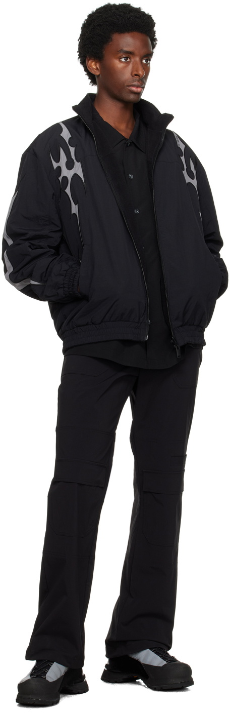 Han Kjobenhavn Black Oversized Reversible Jacket Han Kjobenhavn