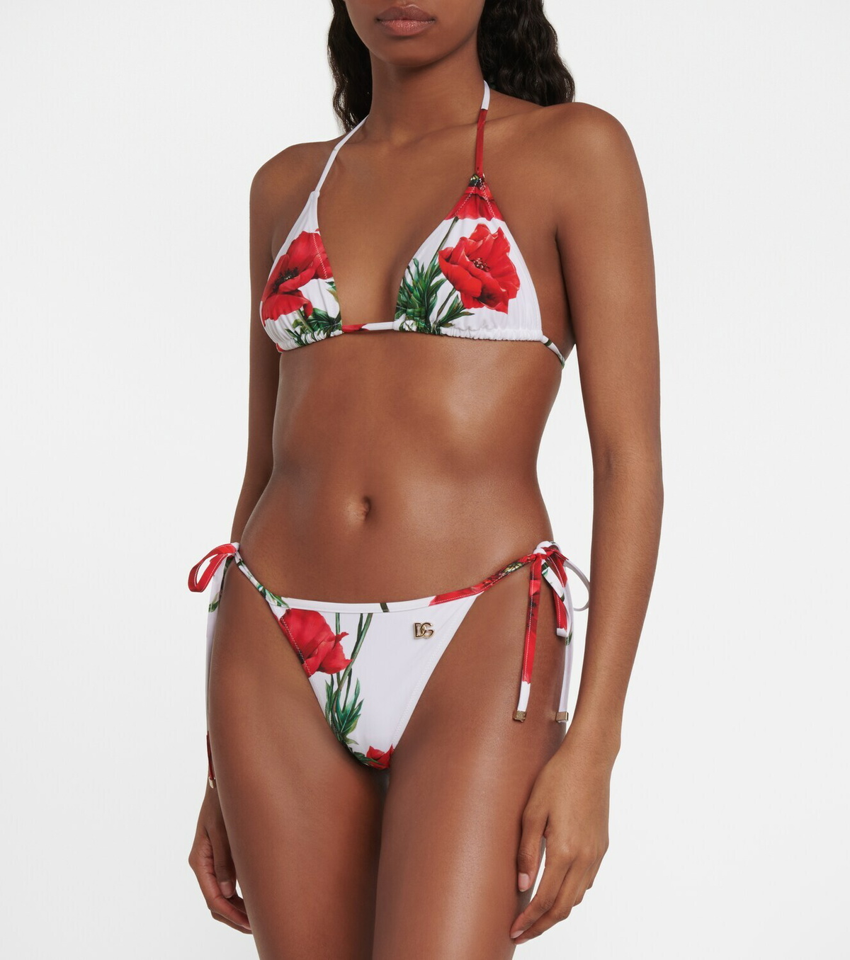 Dolce Gabbana Floral Triangle Bikini Dolce Gabbana