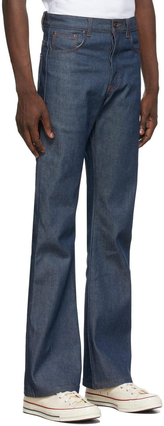 Naked Famous Denim Indigo Selvedge Groovy Guy Jeans Naked And Famous