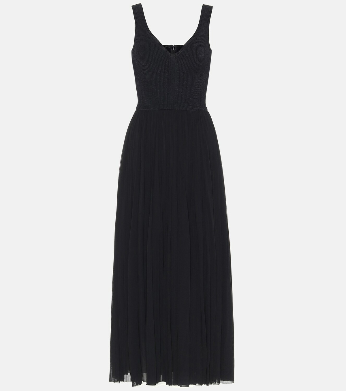 Alexander Mcqueen Ribbed Knit Dress Alexander Mcqueen