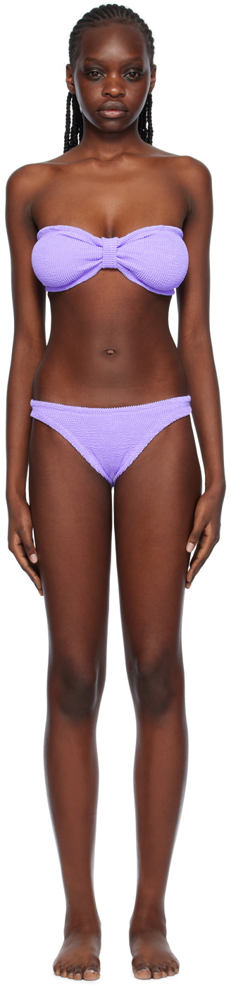 Hunza G Purple Jean Bikini Hunza G