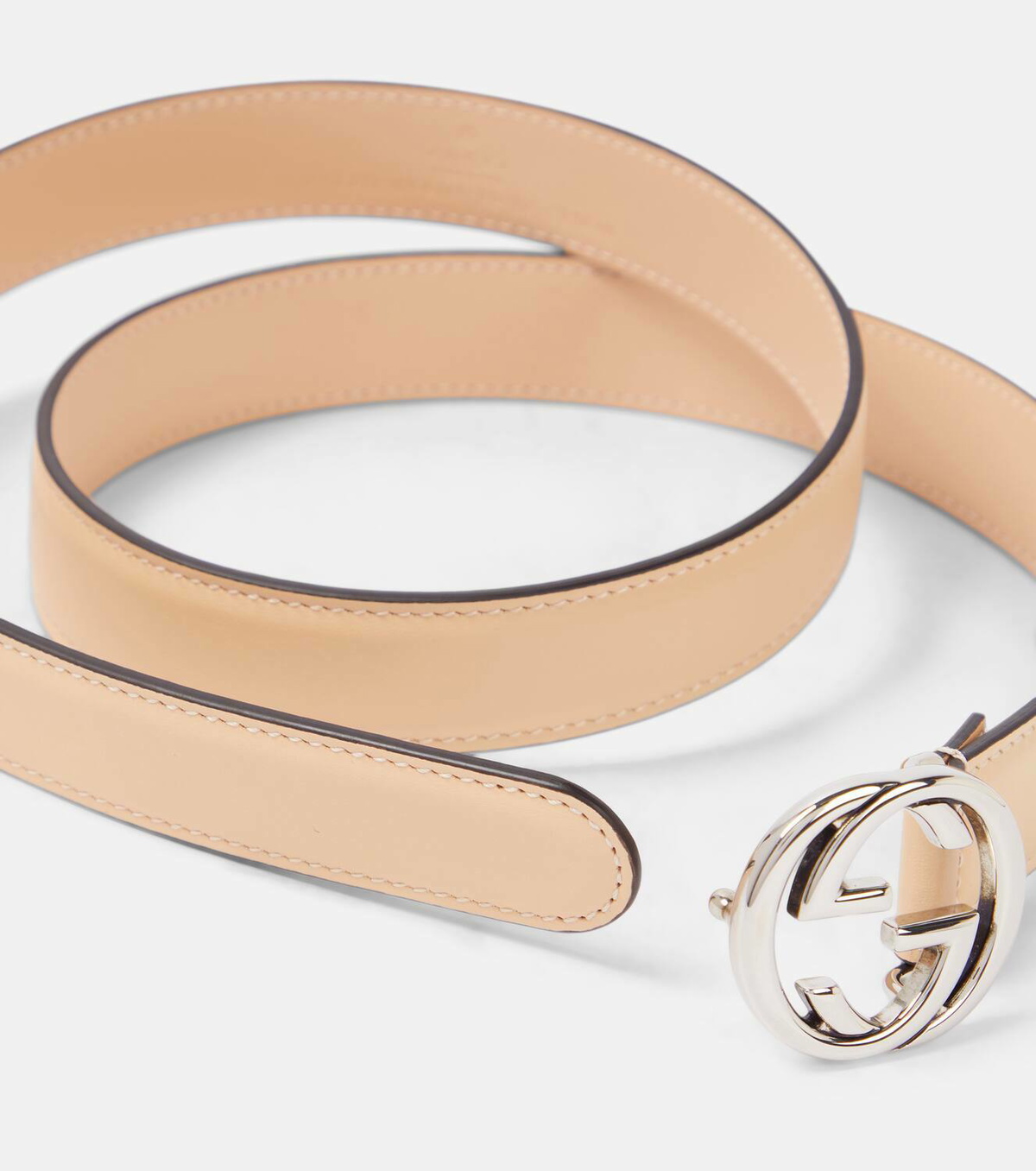 Gucci Interlocking G Leather Belt Gucci