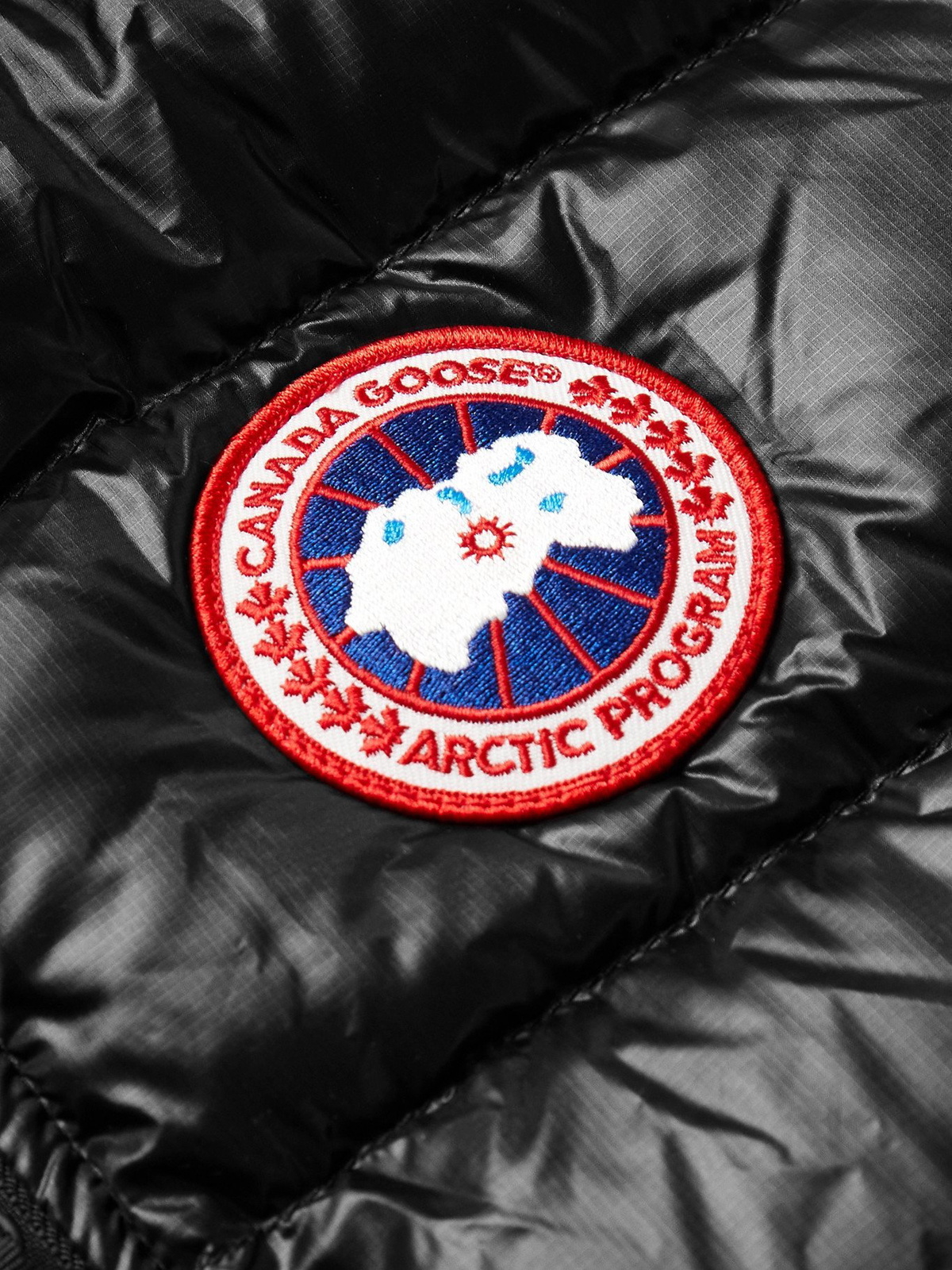 Canada Goose Crofton Slim Fit Quilted Recycled Nylon Ripstop Down