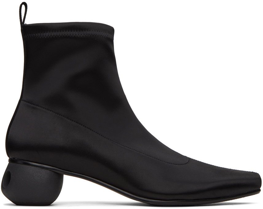 Issey Miyake Black United Nude Edition Carve Boots Issey Miyake Men