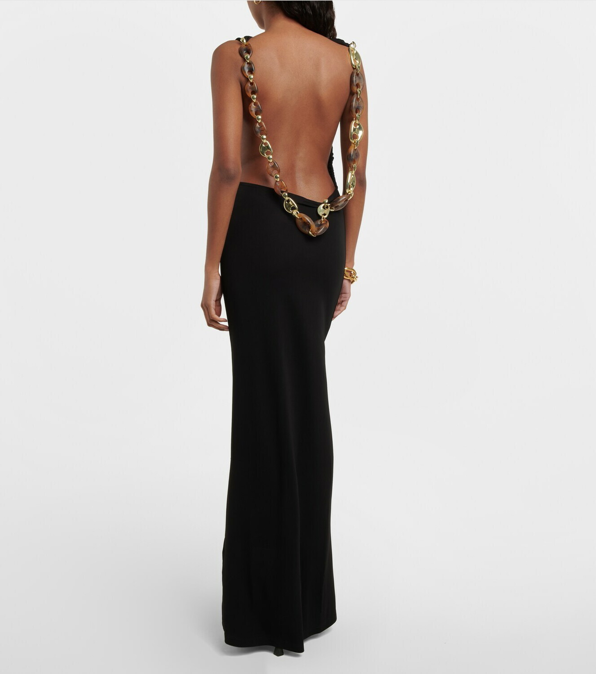 Christopher Esber Sculpted Ruched Maxi Dress Christopher Esber