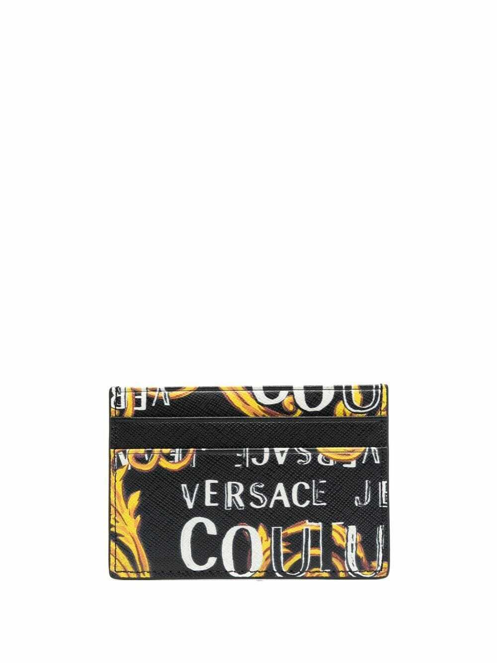 Versace Jeans Couture Wallet With Logo Versace