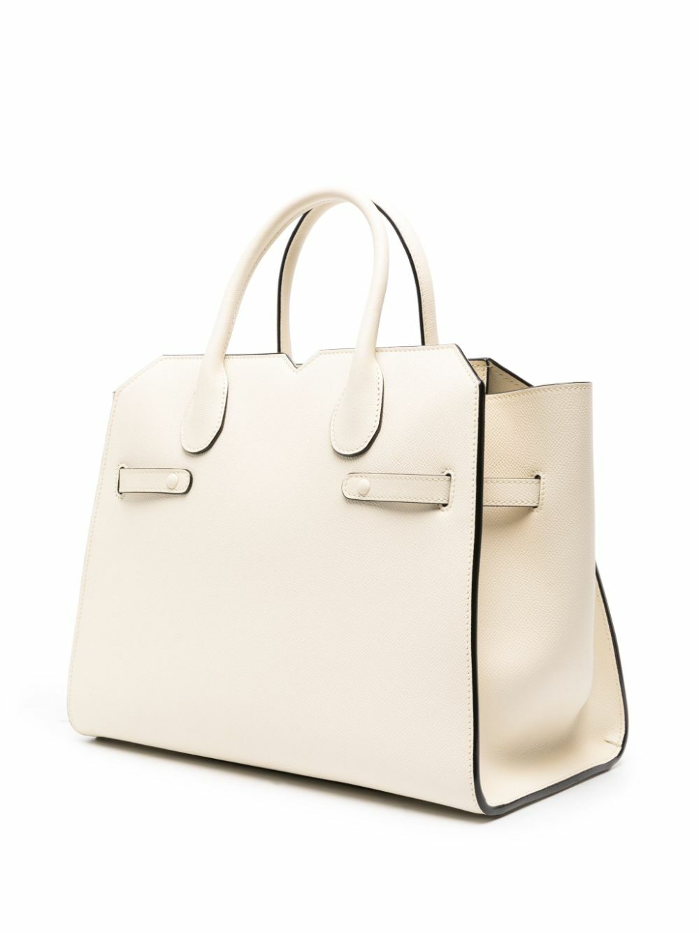 new products novelty items VALEXTRA Milano Medium Leather Handbag Valextra