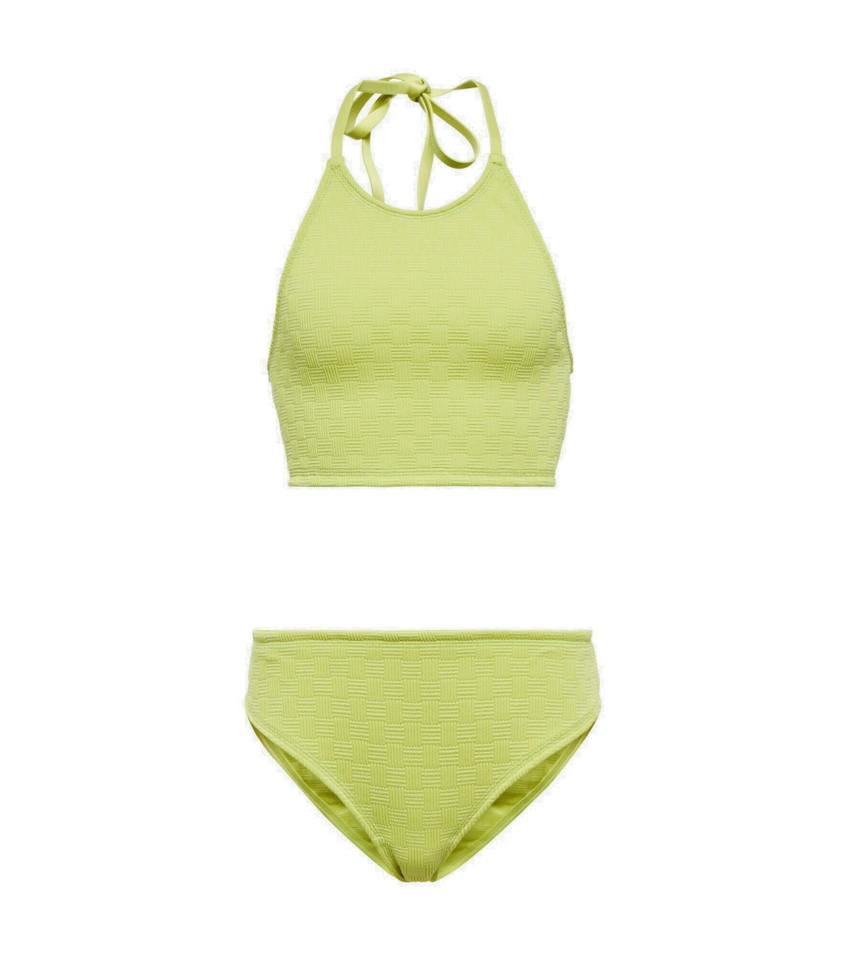 Bottega Veneta Halterneck Bikini Bottega Veneta