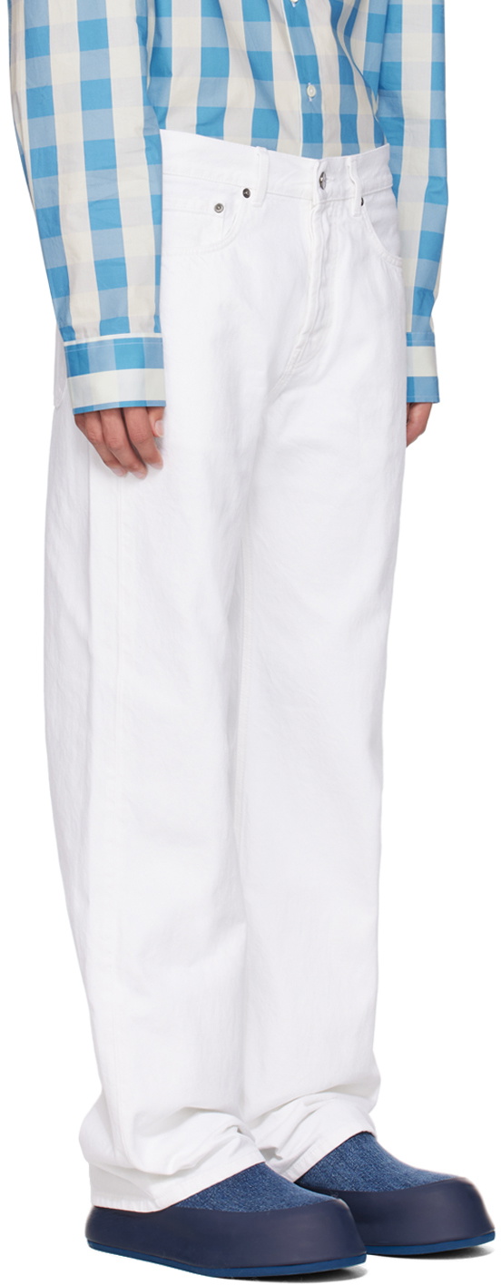 Jacquemus White Le Chouchou Le De N Mes Suno Jeans Jacquemus