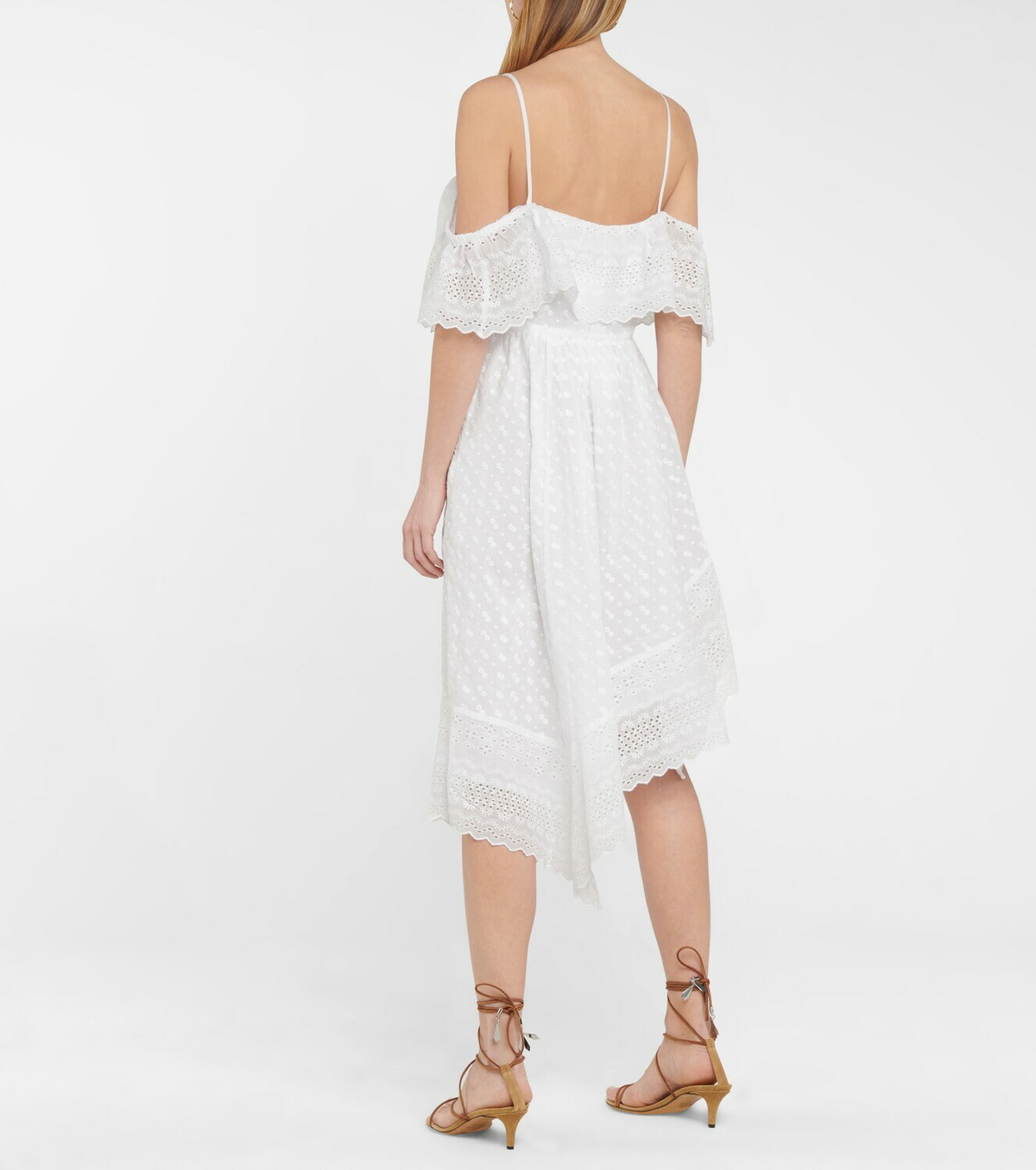 Marant Etoile Timoria Cotton Broderie Anglaise Dress Isabel Marant Etoile