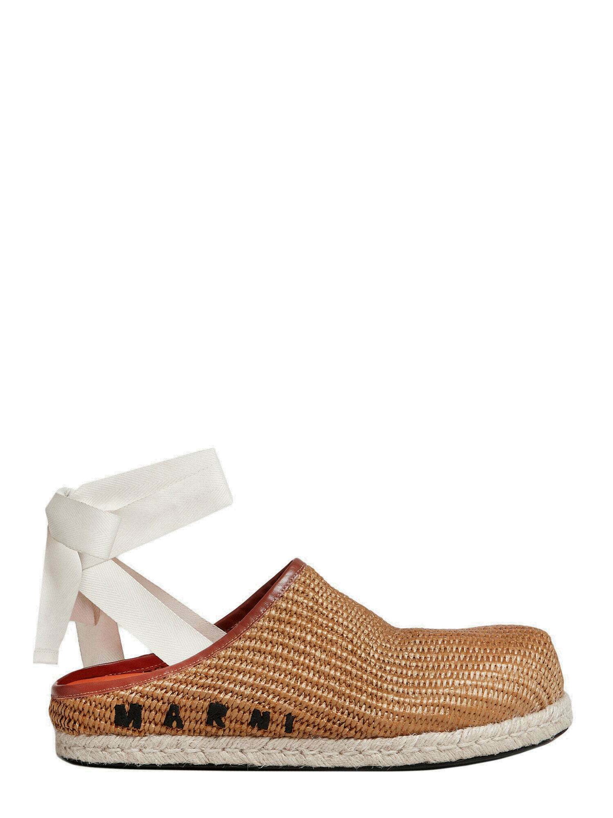 Marni Mule Beige Womens Marni