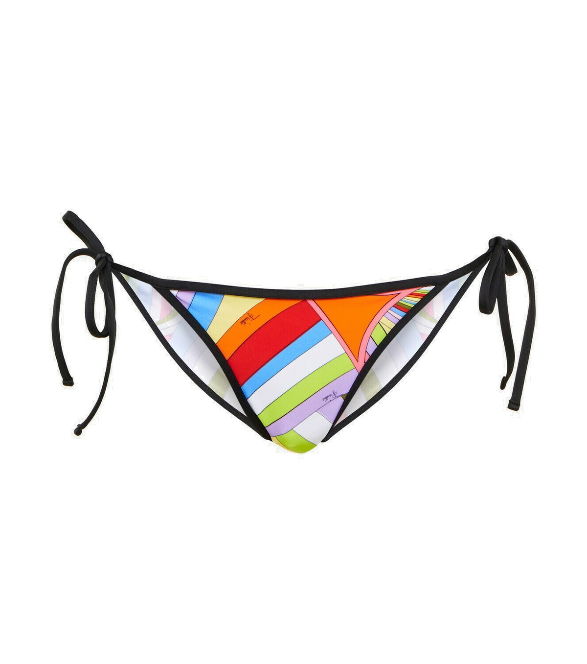 Pucci Printed Bikini Bottoms Emilio Pucci