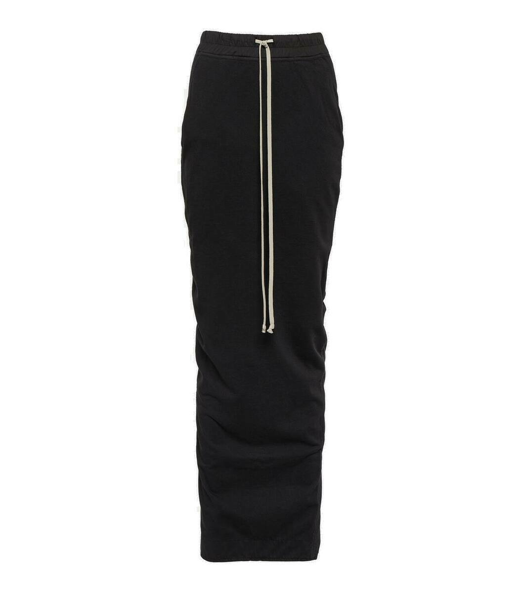 Rick Owens DRKSHDW Pull On Pillar Maxi Skirt Rick Owens