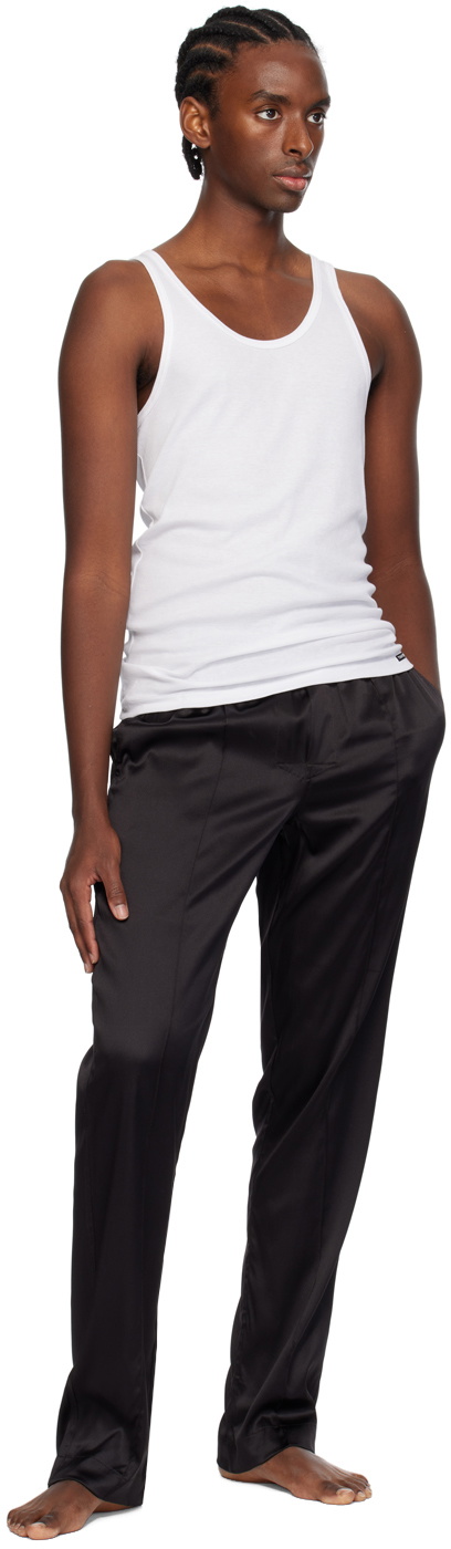 TOM FORD Brown Pinched Seam Pyjama Pants TOM FORD