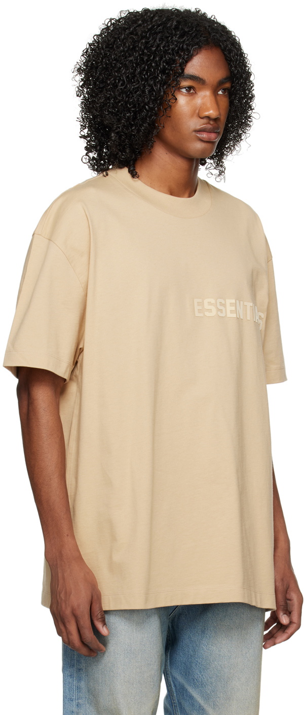 Fear Of God ESSENTIALS SSENSE Exclusive Beige T Shirt Fear Of God