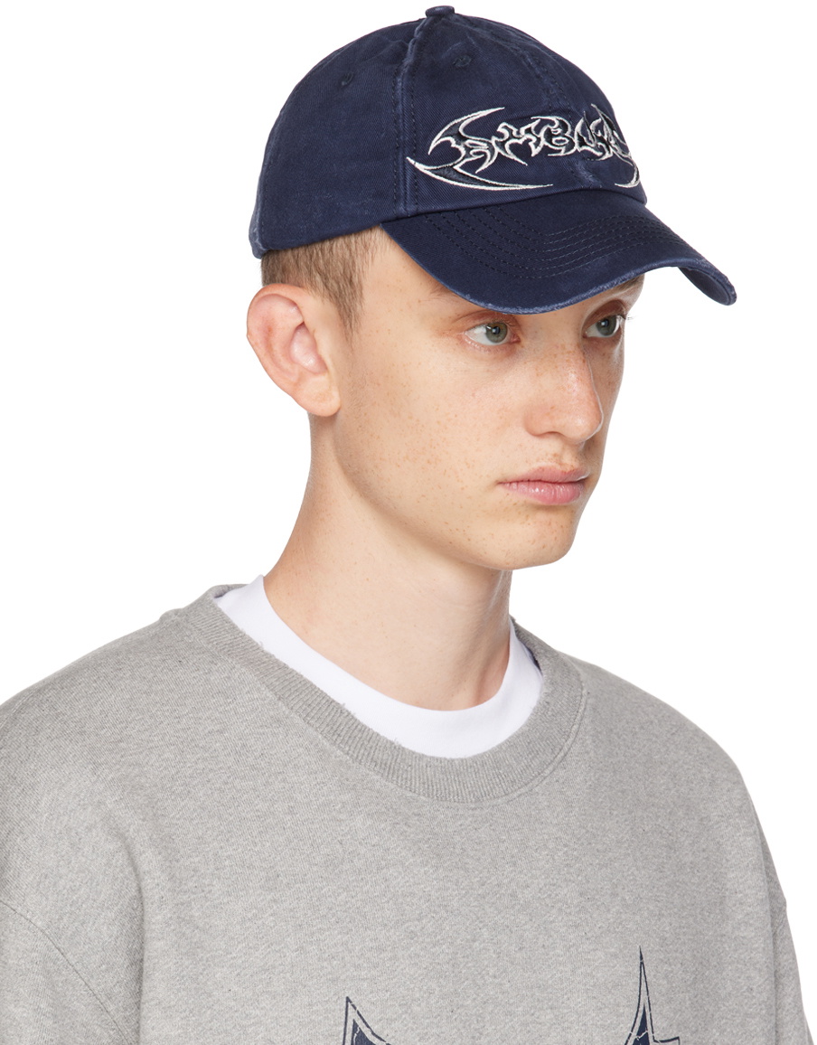 AMBUSH Navy Vintage Baseball Cap Ambush