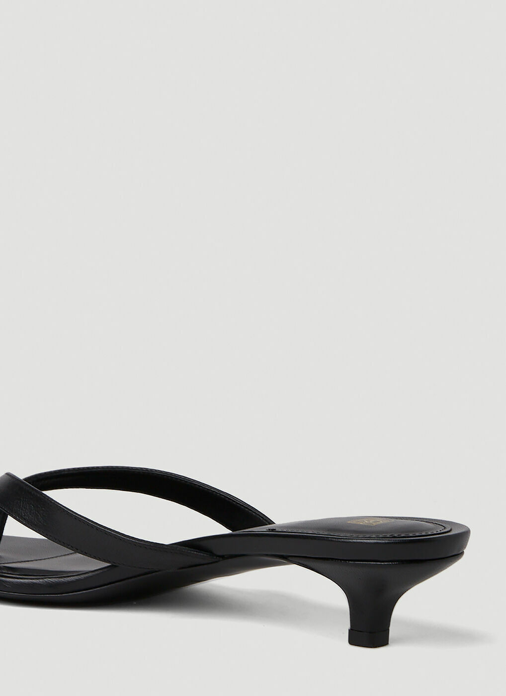 Flip Flop Kitten Heels In Black Toteme