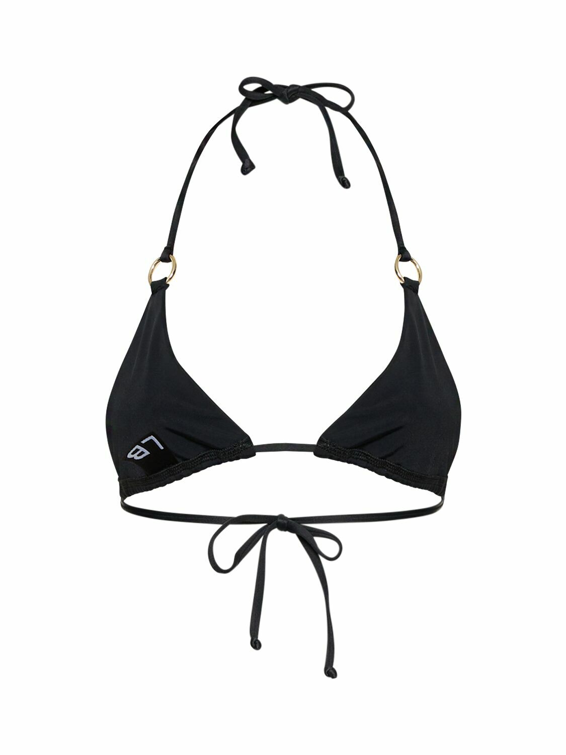 Louisa Ballou Mini Ring Triangle Bikini Top Louisa Ballou