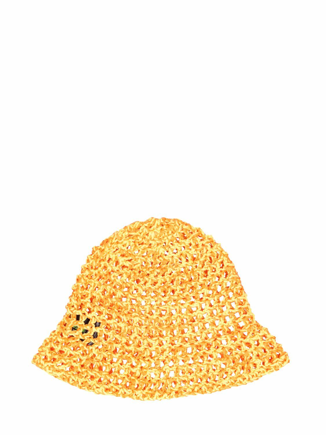 Agr Crochet Raffia Bucket Hat Agr