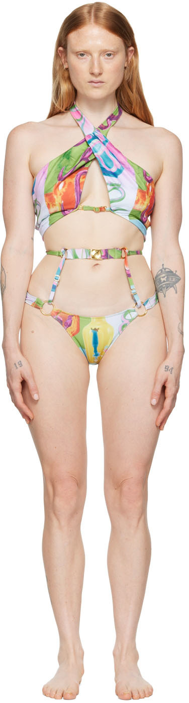 RoomSERVICE888 SSENSE Exclusive Multicolor Bikini