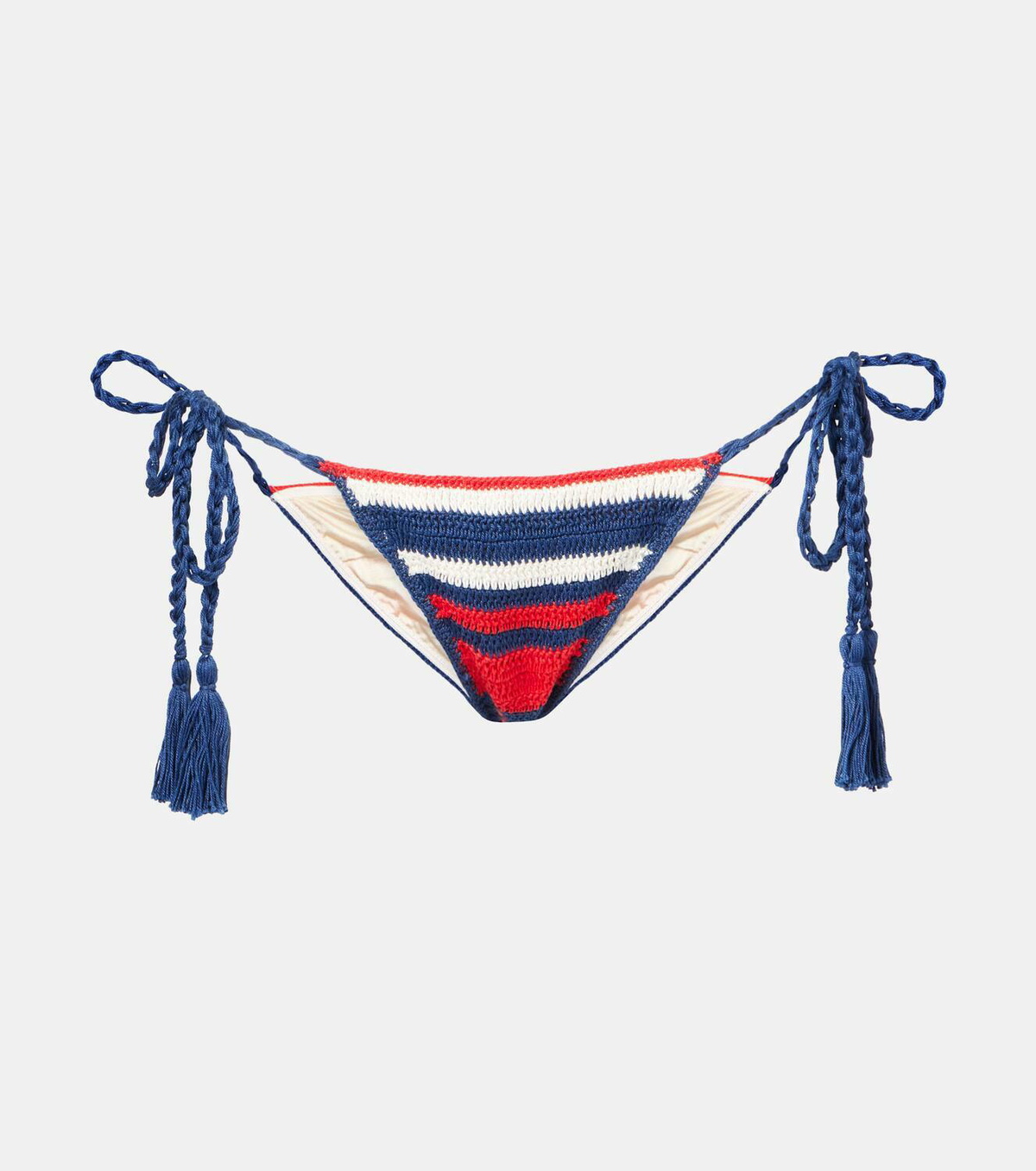 Anna Kosturova Gabrielle Crochet Cotton Bikini Bottoms Anna Kosturova