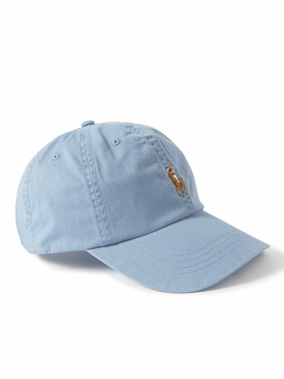 Polo Ralph Lauren Logo Embroidered Cotton Twill Baseball Cap Polo