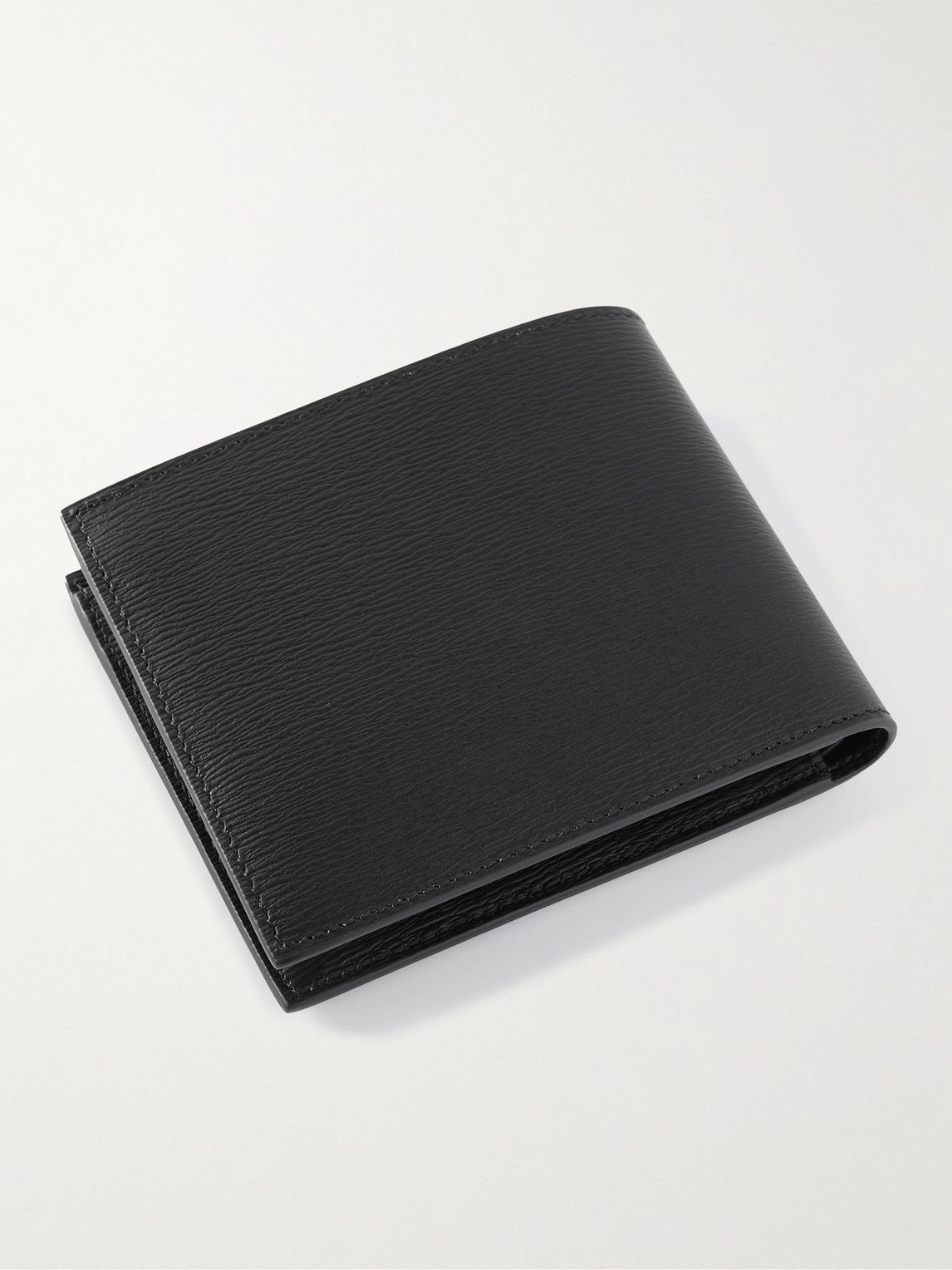 Montblanc Meisterst Ck Textured Leather Billfold Wallet Black