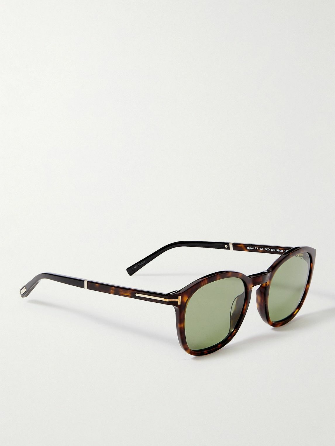 Tom Ford Round Frame Tortoiseshell Acetate Sunglasses Tom Ford