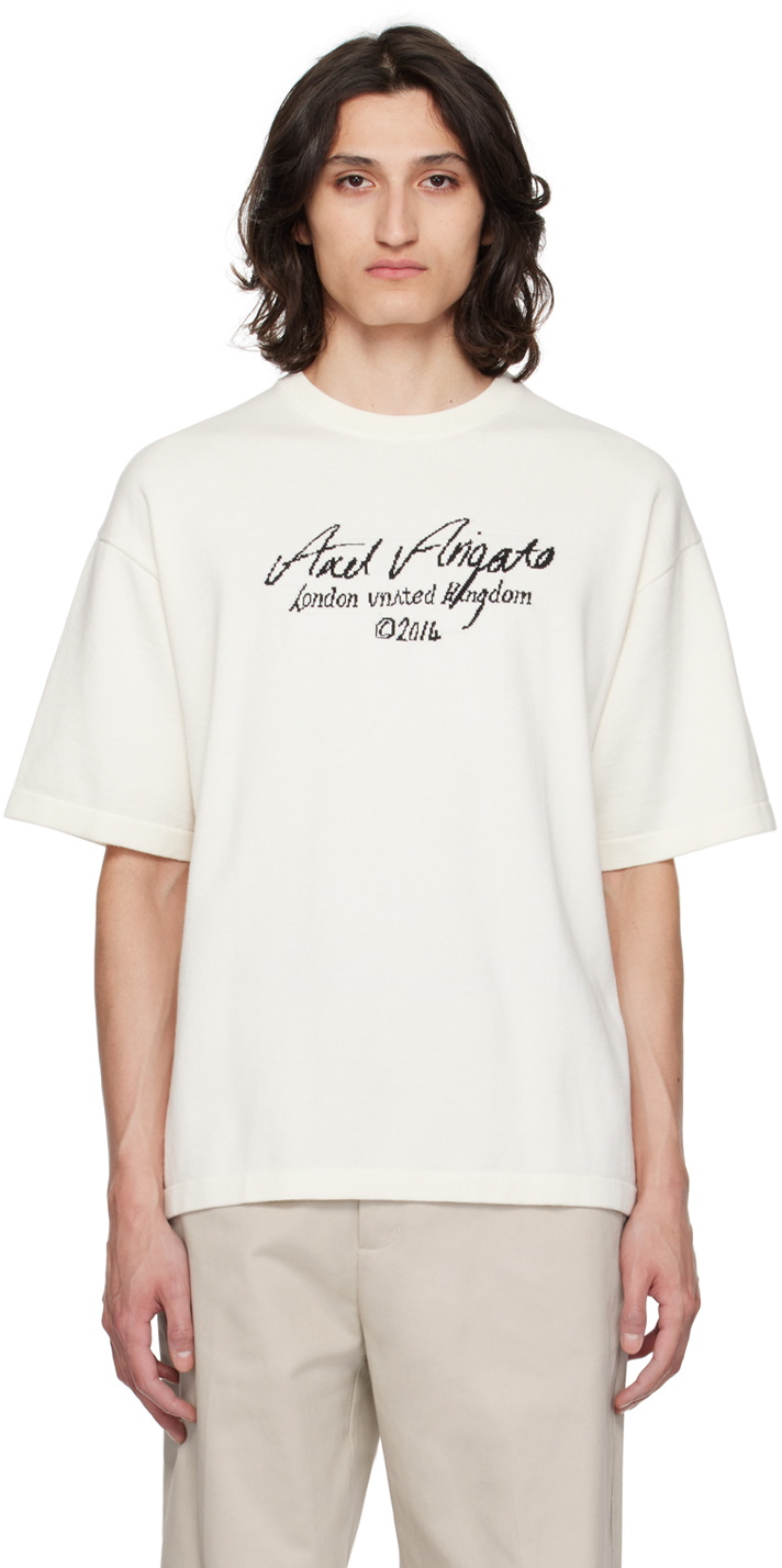 Axel Arigato Off White Broadwick T Shirt Axel Arigato