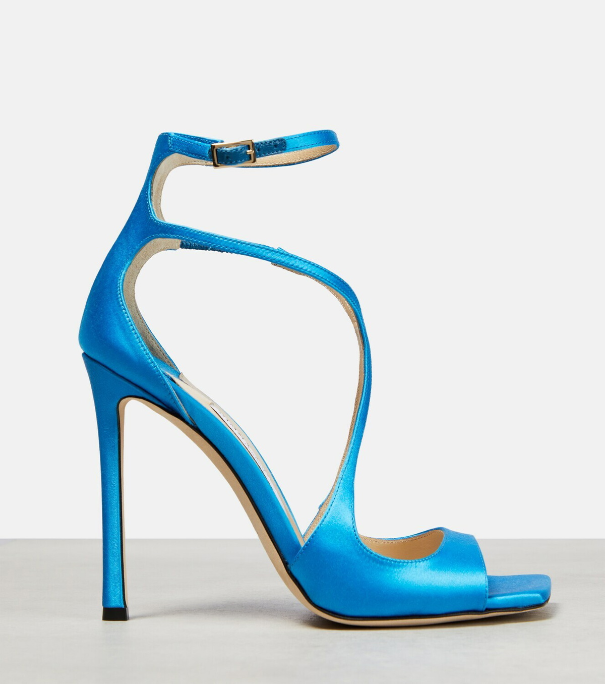 Jimmy Choo Azia Satin Sandals Jimmy Choo