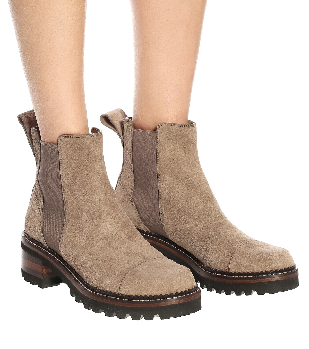 See By Chloe Mallory Suede Chelsea Boots See By Chloe