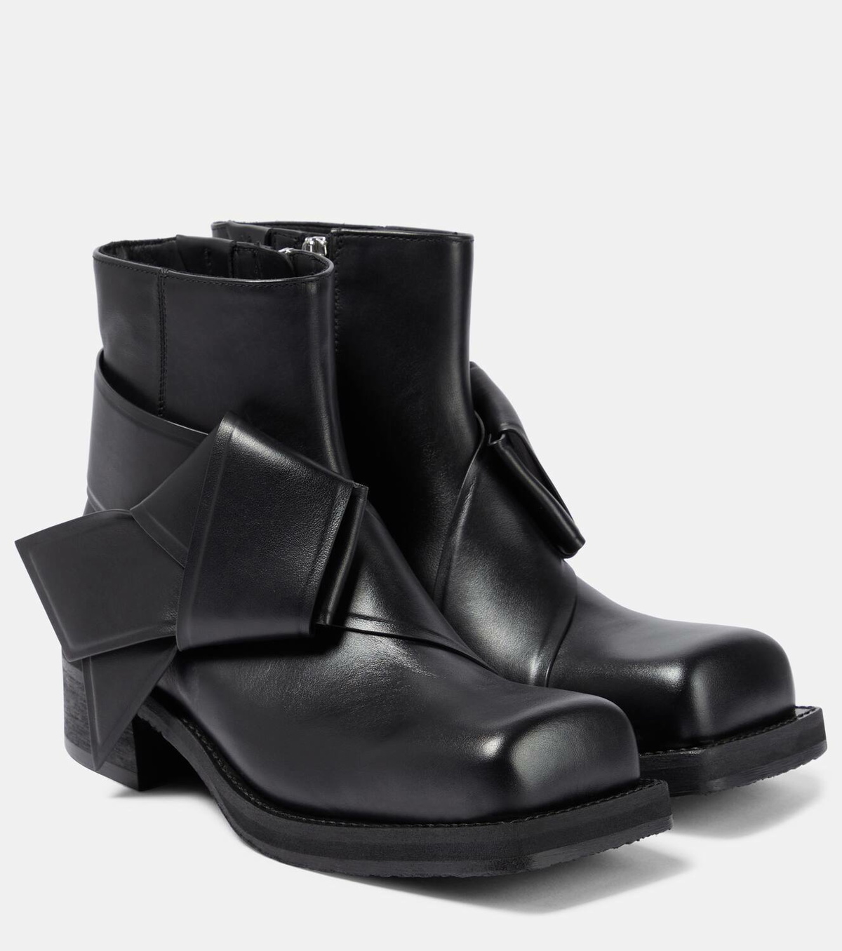 Acne Studios Musubi Leather Ankle Boots Acne Studios