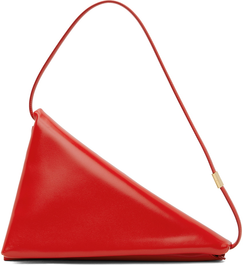 Marni Red Prisma Triangle Bag Marni