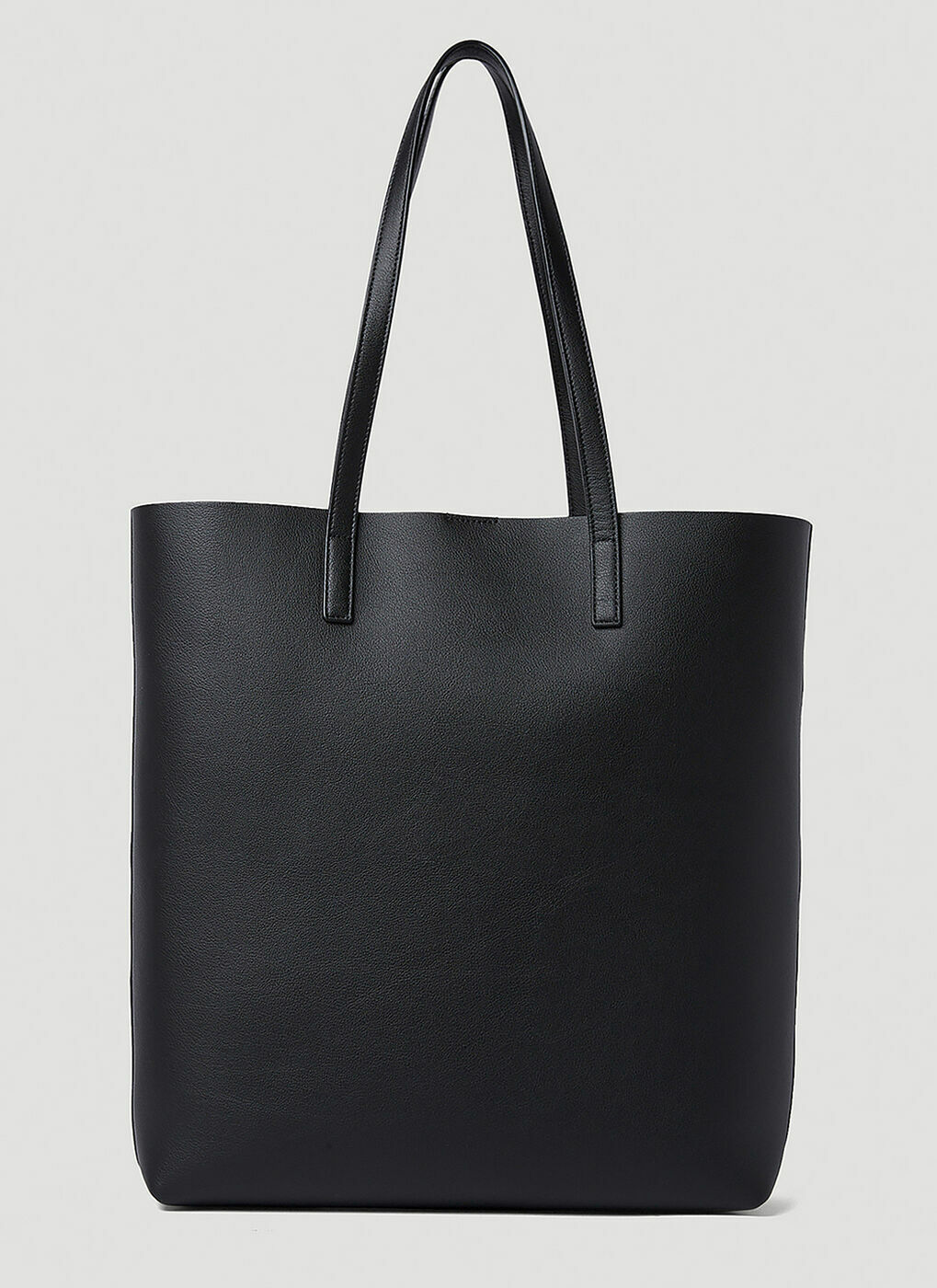 North South Shopping Tote Bag In Black Saint Laurent