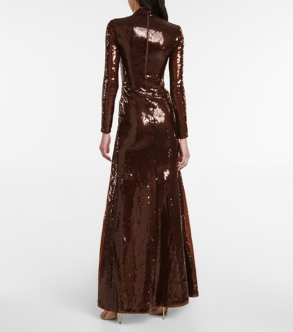 David Koma Sequined Gown David Koma