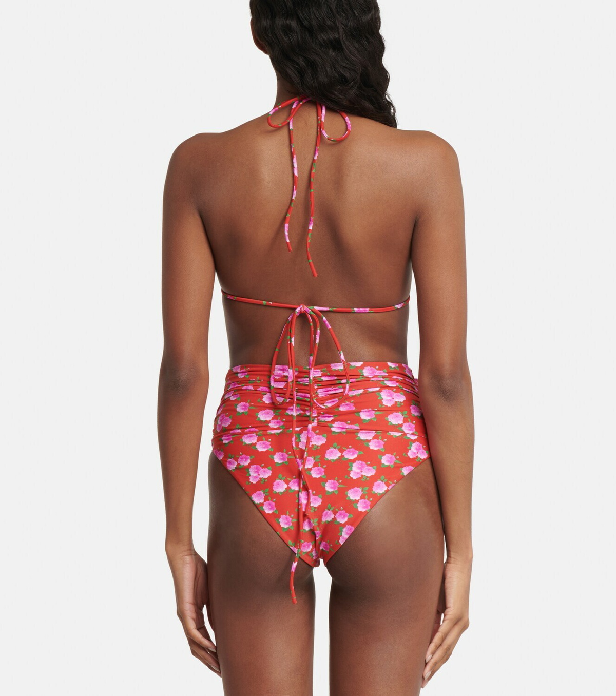 Magda Butrym Floral High Rise Bikini Bottoms Magda Butrym