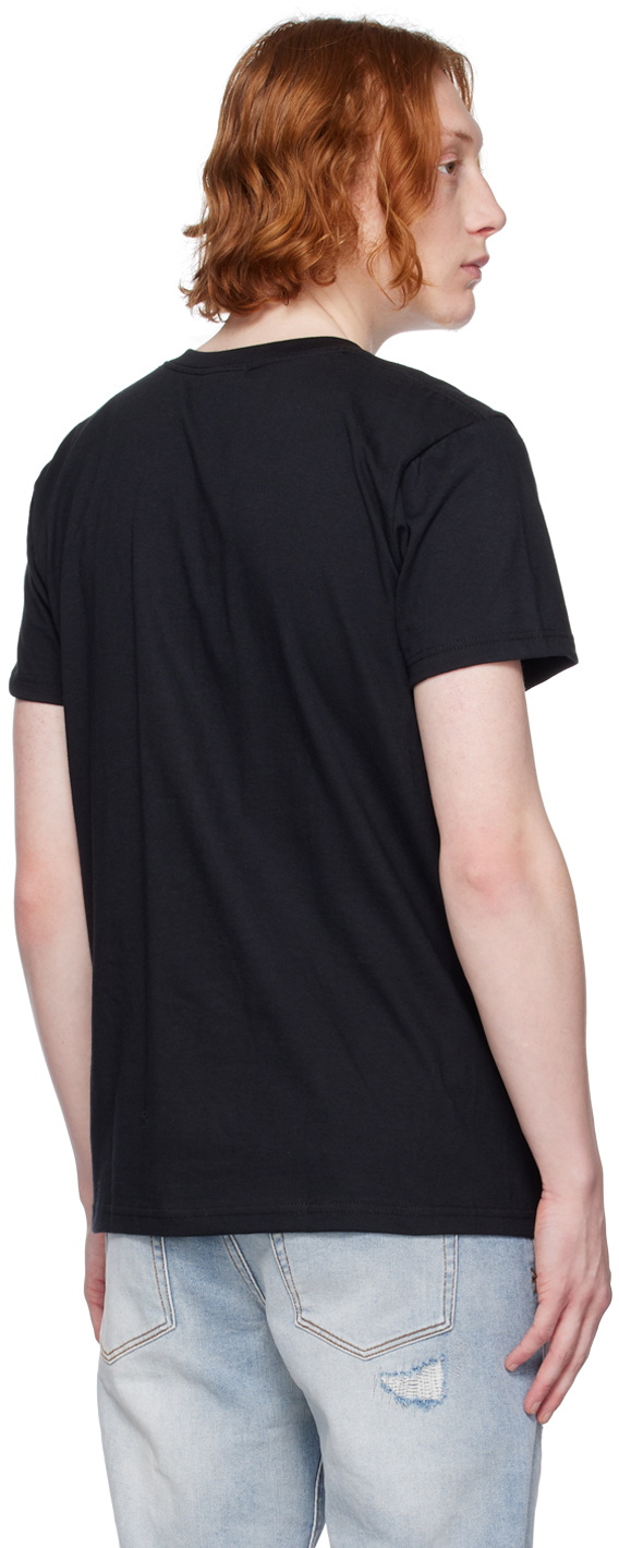 Naked Famous Denim Black Circular T Shirt Naked And Famous Denim