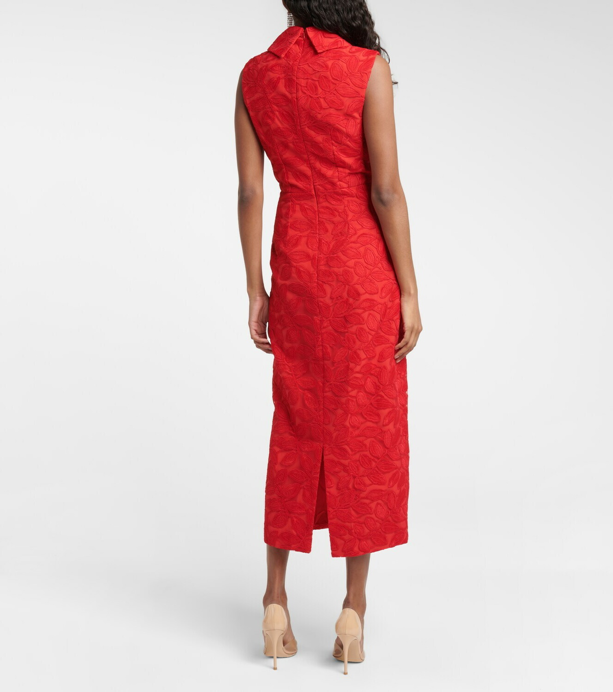 Emilia Wickstead Mason Lace Midi Dress Emilia Wickstead