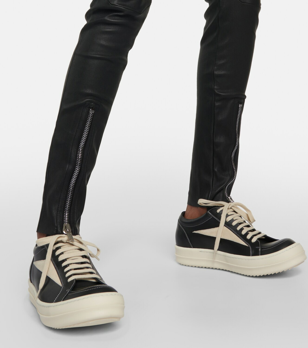 Rick Owens Vintage Leather Sneakers Rick Owens