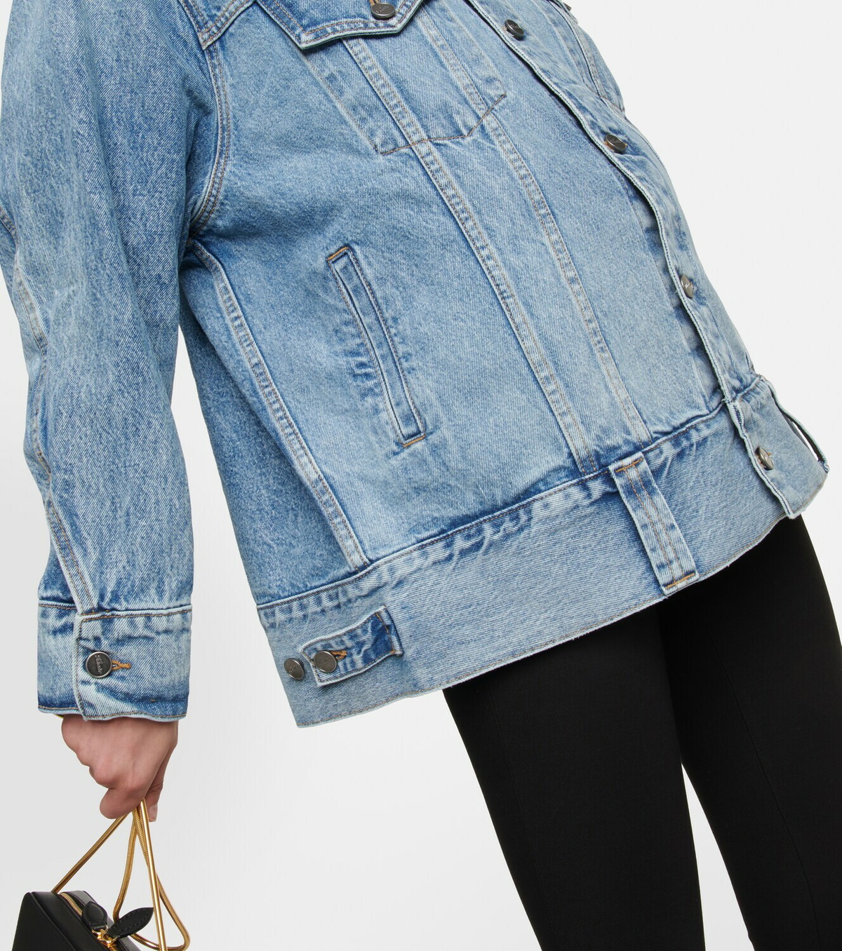 Khaite Grizzo Denim Jacket Khaite