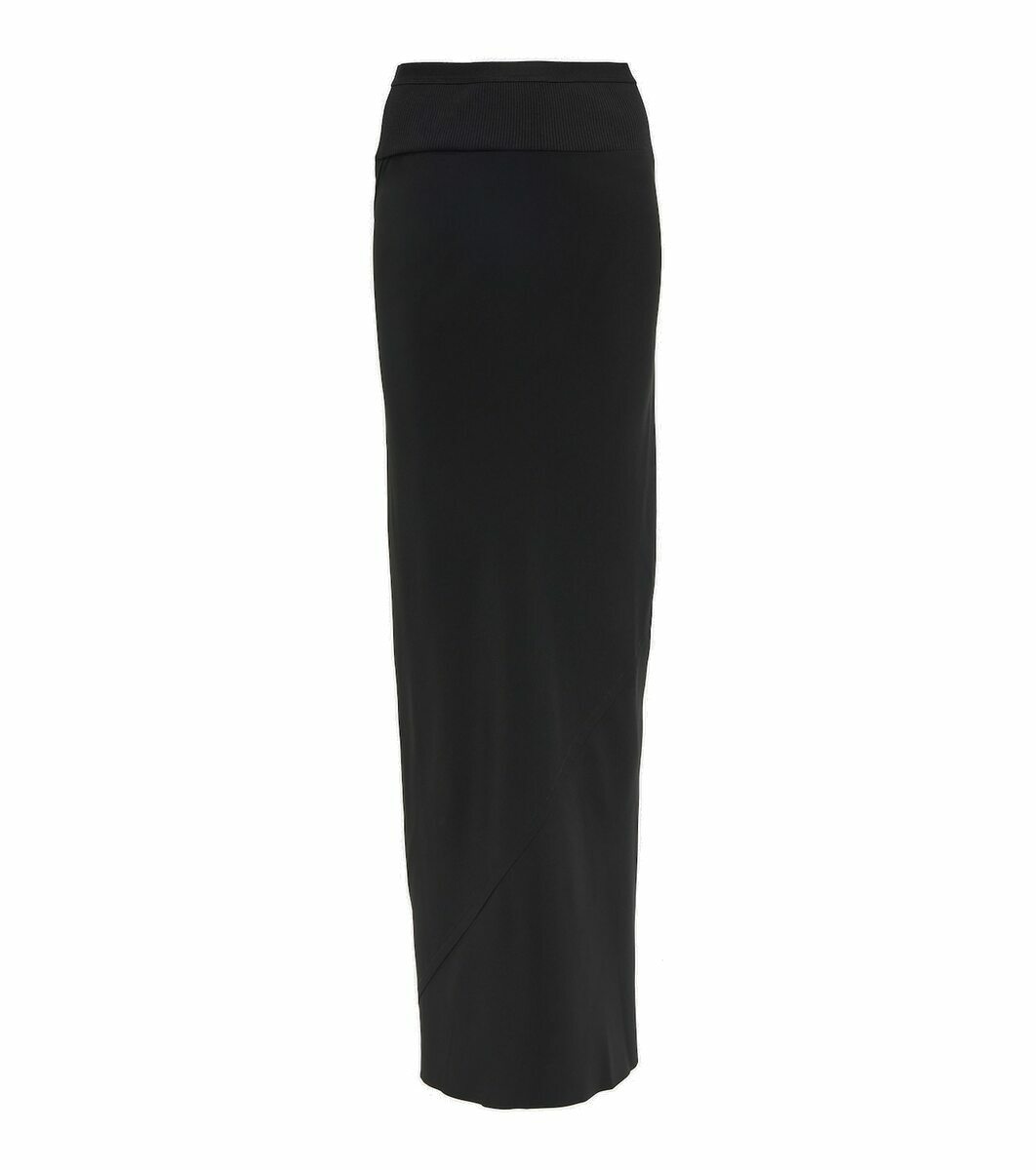 Rick Owens High Rise Cady Maxi Skirt Rick Owens