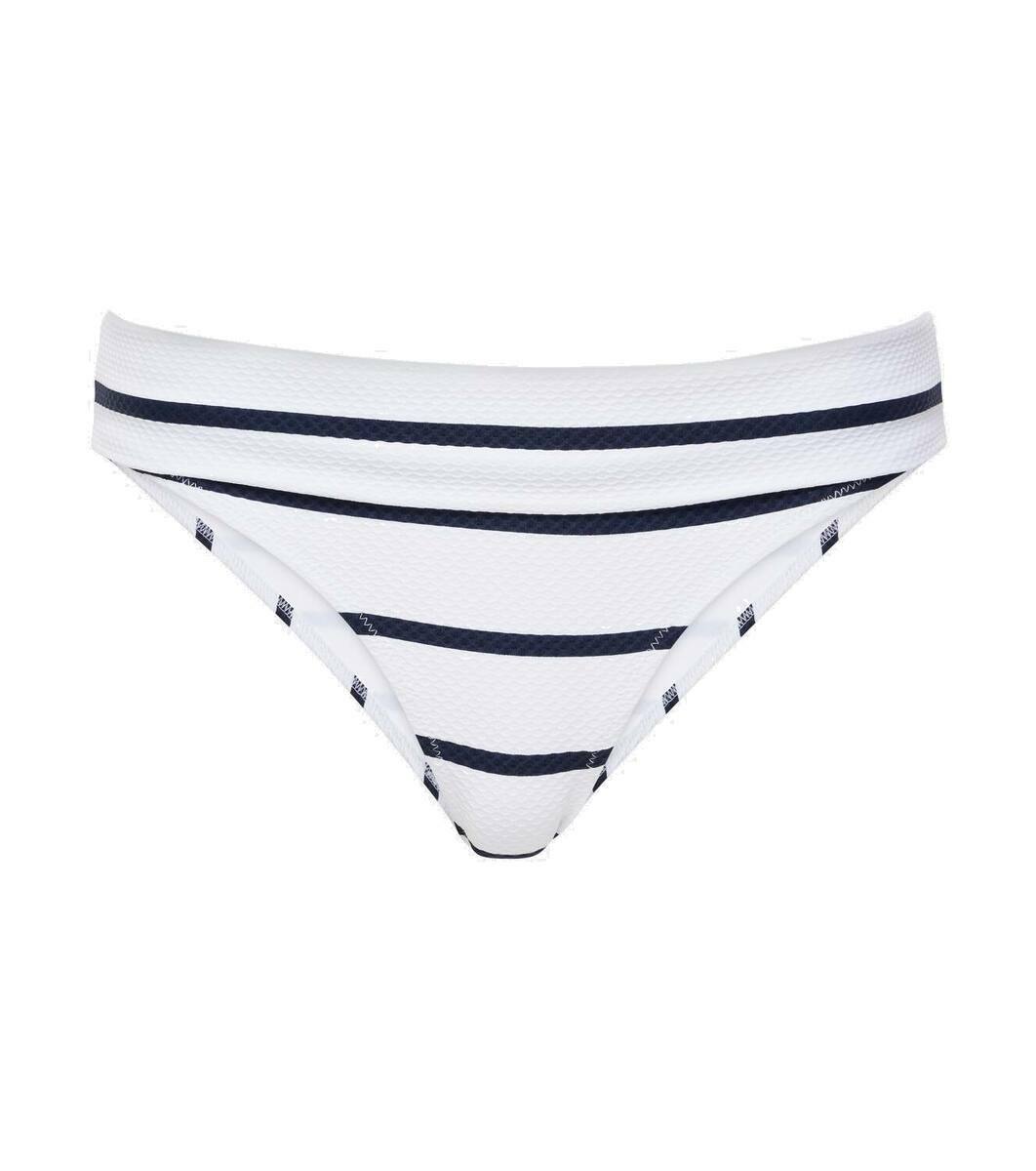 Heidi Klein Fold Over Striped Bikini Bottom Heidi Klein