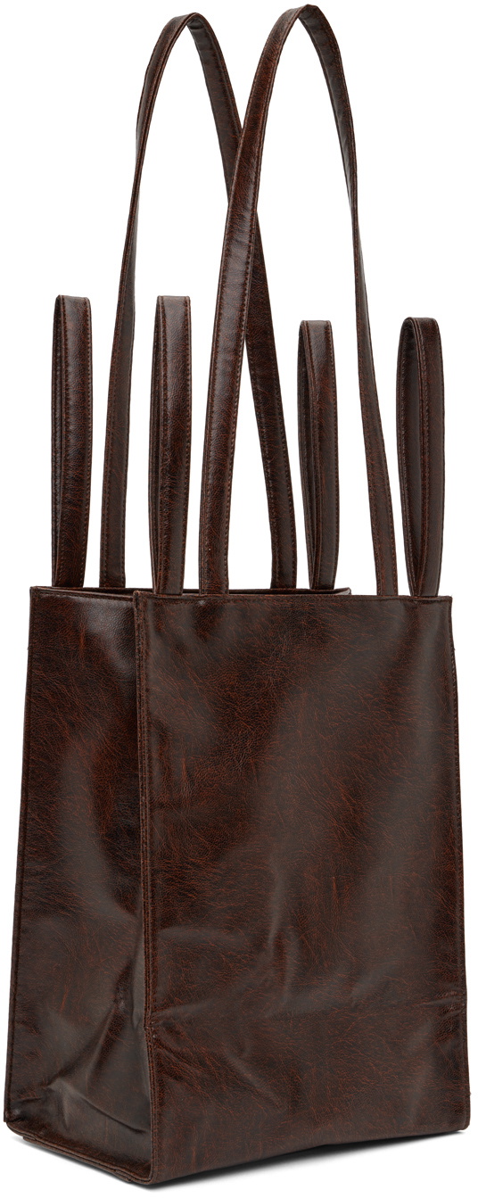 Serapis Ssense Exclusive Brown Waste Bag Serapis