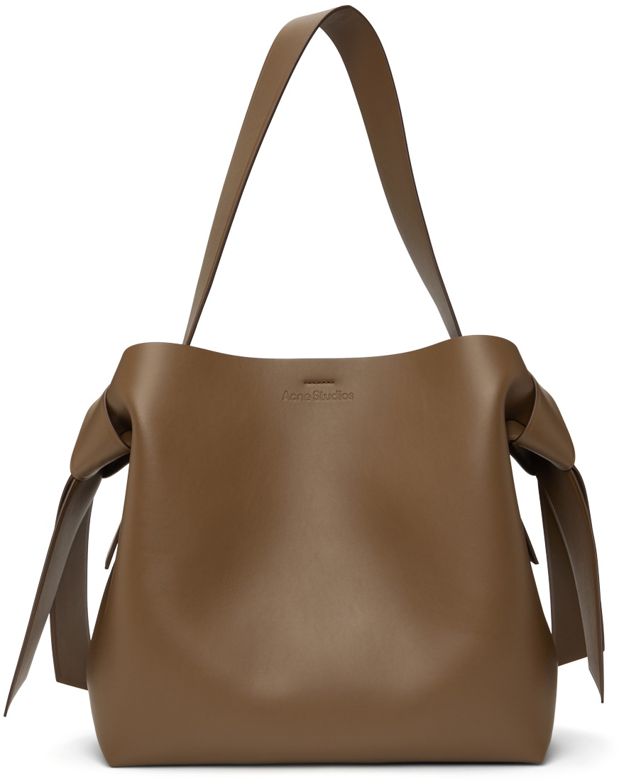 Acne Studios Tan Musubi Midi Bag Acne Studios